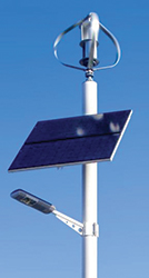 Palo autonomo con eolico leggero | Pali speciali e su misura | Deschamps