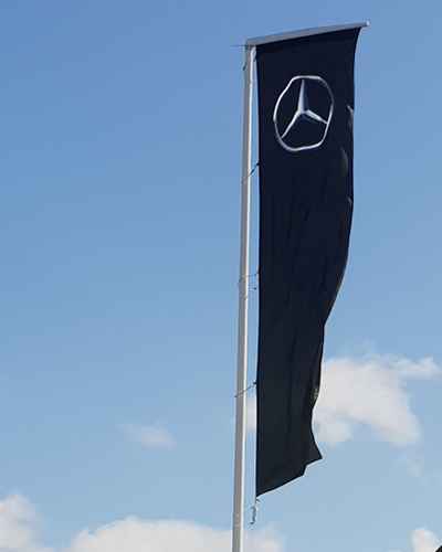 Asta con braccio orientabile con sistema di issata (PASH) | Deschamps