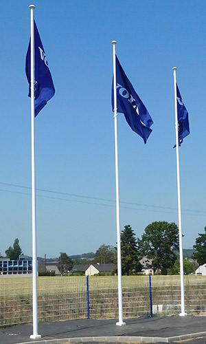 Aste per bandiere testa girevole | Deschamps